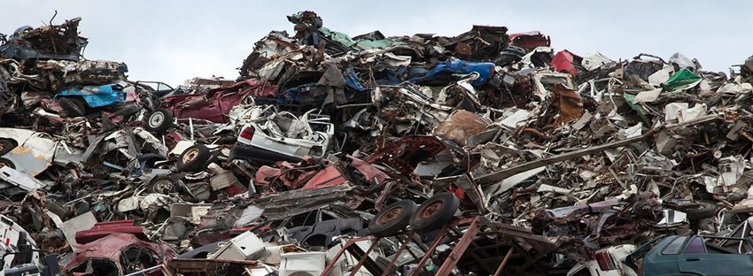 Montaña de chatarra