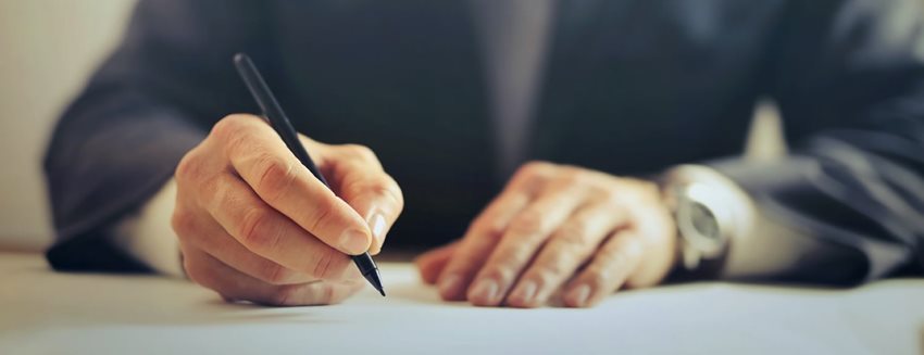 Firma de un documento